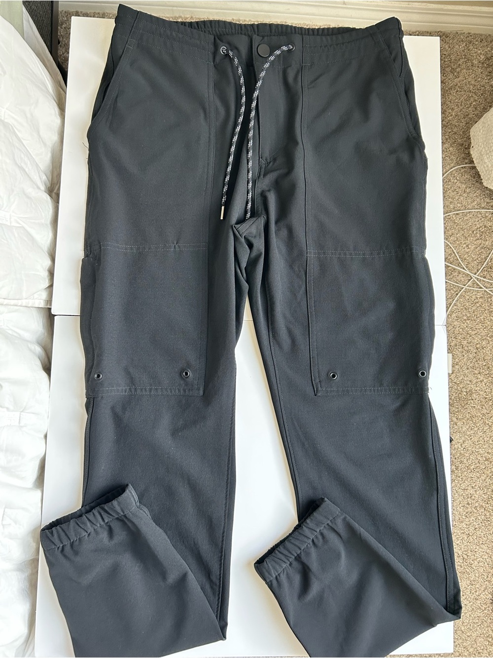 Michael kors Men's Black Performance Drawstring Pants
